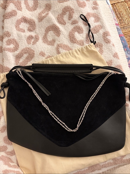 Ratio et motus Handbags - Ratio Et Motus Solvit Leather/Suede bag